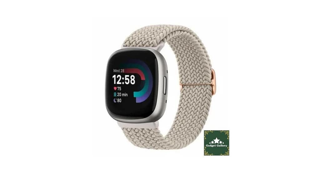 Maledan Braided Stretchy Band Review for Fitbit Sense & Versa